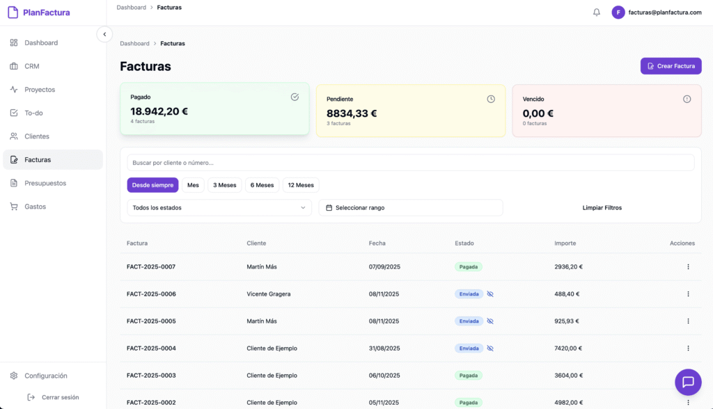 Planfactura App De Facturacion Electronica Verifactu 1024x588