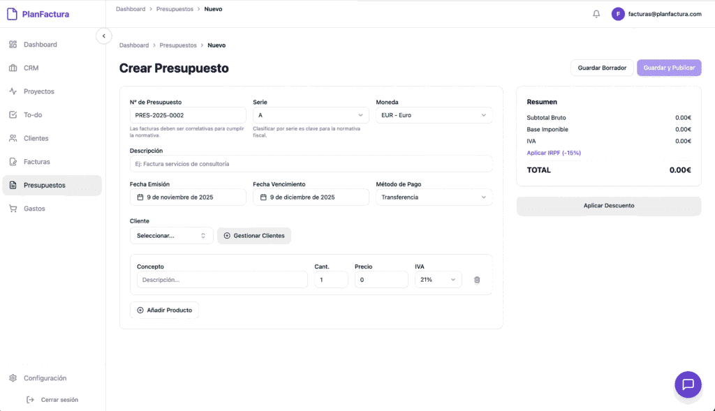 App De Creacion De Presupuestos Online 1024x589