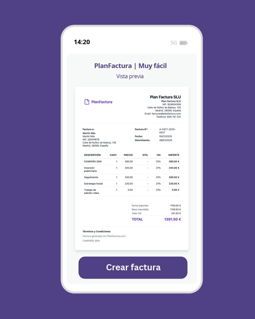 app de facturacion